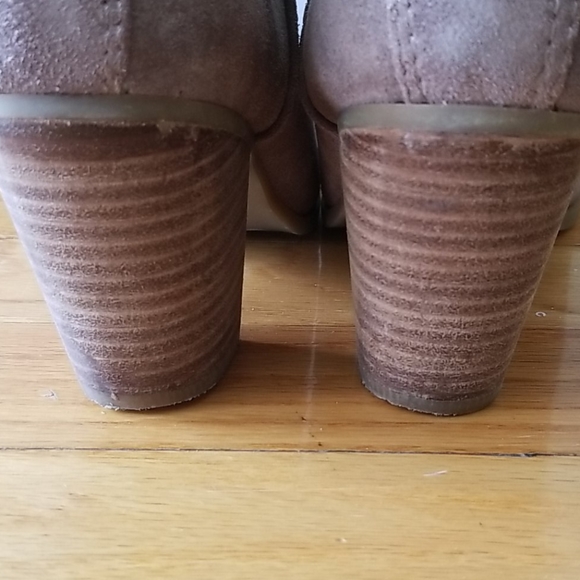 Nine West Western Suede Leather Ankle Boot - Picture 10 of 12